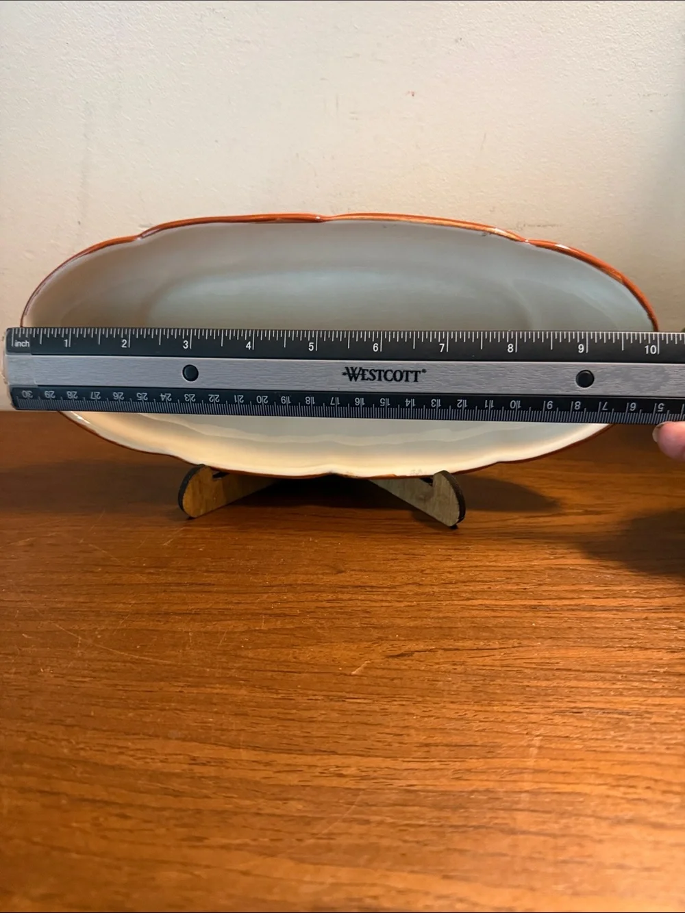 Vintage Franciscan 14” oval serving platter